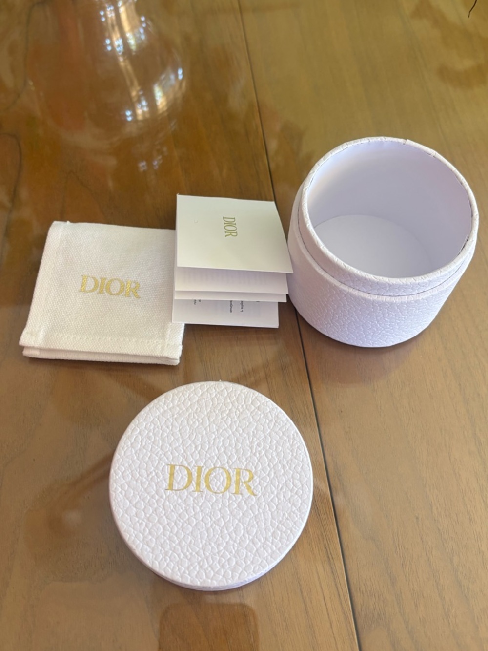 Authentic Dior earring box